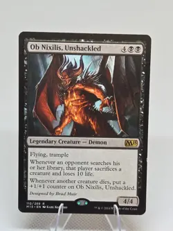 Ob Nixilis, Unshackled X1 M15 MTG Core Set 2015 B1 - Image 1