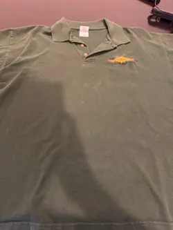 Magic the Gathering Morningtide Green Polo Shirt Large Tournament Judge MTG - Image 1
