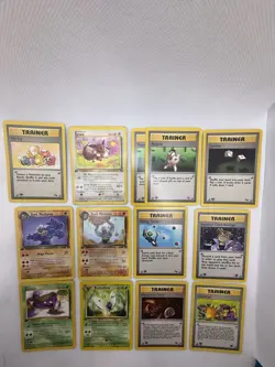 WOTC 1st Edition Pokemon Card Assortment Lot of 13 Pokemon Cards Vintage - Image 1