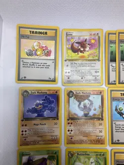 WOTC 1st Edition Pokemon Card Assortment Lot of 13 Pokemon Cards Vintage - Image 2