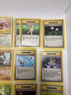 WOTC 1st Edition Pokemon Card Assortment Lot of 13 Pokemon Cards Vintage - Image 3