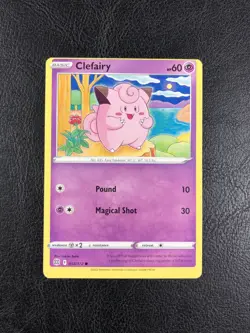 Misalignment - Clefairy 053/172 Brilliant Stars - Error Misprint - Pokemon TCG - Image 1