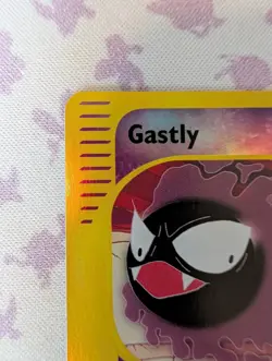 Vintage Pokemon TCG Reverse Holo Skyridge Gastly 57/144 LP E Reader Series - Image 4
