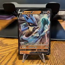 Pokemon Lucario V 078/189 Swsh10: Astral Radiance Holo - Image 1