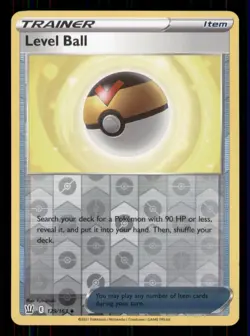 Level Ball SWSH05: Battle Styles #129/163 Uncommon Reverse Holo Pokemon LP - Image 1