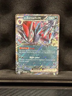 N's Zoroark ex - Double Rare SV09: Journey Together 098/159 NM Pokemon - Image 1