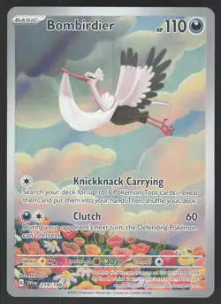 Bombirdier 219/198 Illustration Rare Pokemon TCG Scarlet & Violet Base Set NM - Image 1