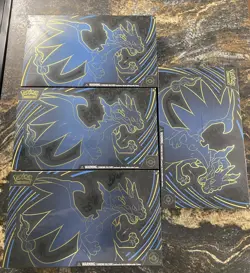 Pokemon Mega Charizard X Ex Ultra Premium Collection Sealed X4 Case Quantity - Image 1
