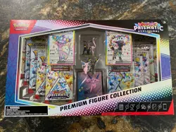 Pokemon TCG: Prismatic Evolutions Premium Figure Collection Factory Sealed Box - Image 1