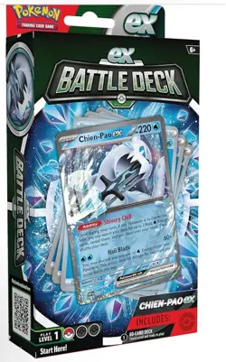 Pokemon TCG Chien-Pao EX Battle Decks Sealed - Image 1