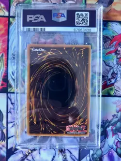 PSA 9 Yu-Gi-Oh Elemental Hero Divine Neos CSOC-EN098 Secret Rare - Image 2