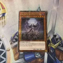 *** ZOMBIE MASTER *** QUARTER CENTURY 1ST EDITION SECRET RARE RA03-EN185 YUGIOH! - Image 1