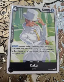 Kaku Alternate Art OP07-080 One Piece TCG Promo - Image 1