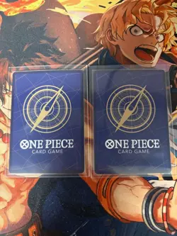 Portgas D. Ace Sabo 2nd Anniversary Set SR One Piece Card - Image 2