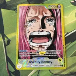 One Piece TCG OP13-100 Jewelry Bonney Alt Art Leader AA Card Game CCG English - Image 1