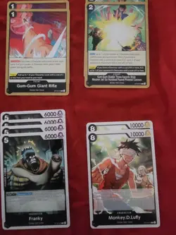 One Piece Monkey.D.Luffy (001) custom starter deck English with DON NM - Image 5