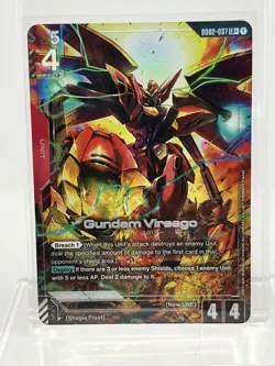 Gundam Card Game Gundam Virsago GD02-037 LR+ Duel Impact GD02 - Image 1