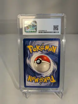 1999 Pokemon Jungle Vaporeon 12/64 Holo Card CGC 8 - Image 2