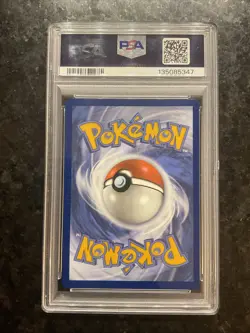 Oshawott Illustration Rare White Flare English Pokemon TCG Card 105/086 PSA 10 - Image 2