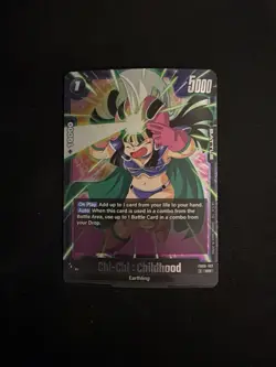 Chi-Chi : Childhood FB06-103 Rivals Clash Dragon Ball Card Fusion World - Image 1