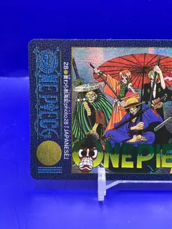 Luffy ONE PIECE Visual Adventure Holo Rare Card TCG Japanese 2000 Vintage #28 AI - Image 3