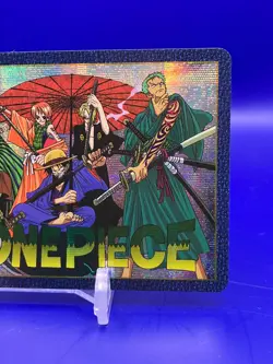 Luffy ONE PIECE Visual Adventure Holo Rare Card TCG Japanese 2000 Vintage #28 AI - Image 4