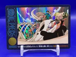 Luffy ONE PIECE Visual Adventure Holo Rare Card TCG Japanese 2001 Vintage 127 AI - Image 2