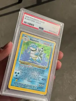 PSA 6 Blastoise Holo Rare 2 Base Set 1999 Pokemon TCG Card - Image 4