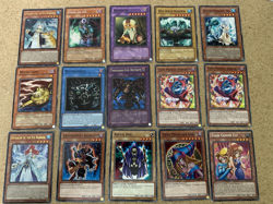 Yugioh 1996 Card Lot Of 15 Spellcasters - Light to Heavy Played - - Image 1