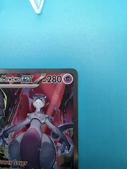 Pokemon TCG Destined Rivals Team Rockets Mewtwo EX Card 231/182 NM Condition - Image 3