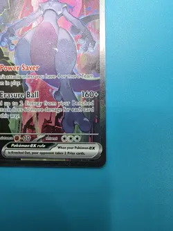 Pokemon TCG Destined Rivals Team Rockets Mewtwo EX Card 231/182 NM Condition - Image 4