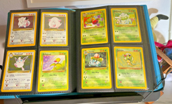 81 Base Set 2 Pokemon Cards in Binder - LP to MP! 7 Holos! No Dupes! - Image 2