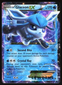 Glaceon EX - 20/124 - Ultra Rare - XY Fates Collide - Pokemon Card - Image 1