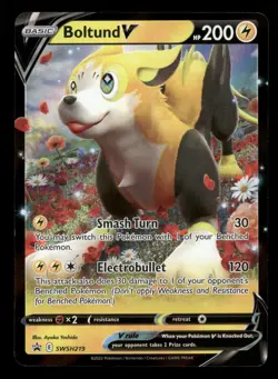 Boltund V - SWSH219 - Black Star Promo - Pokemon Card - NM/M - Image 1