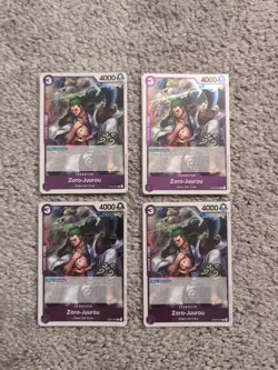 4x One Piece Card Game Zoro-Juurou OP05-067 English - Image 1