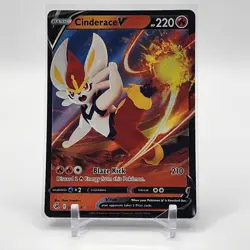 Cinderace V - 043/264 - Ultra Rare - Fusion Strike - Pokemon Card - NM/M - Image 1