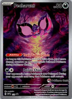 Pecharunt - (Pokemon Center Exclusive) Promo Scarlet & Violet Promo Cards 129 NM - Image 1