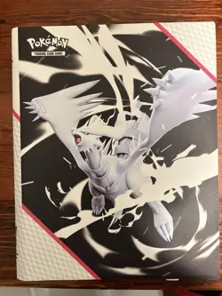 Pokemon TCG Card WHITE FLARE Binder - BINDER ONLY - Empty Holds 360 Cards - NEW - Image 1