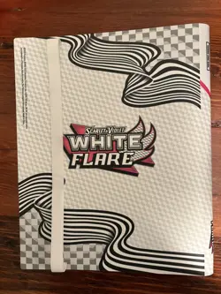 Pokemon TCG Card WHITE FLARE Binder - BINDER ONLY - Empty Holds 360 Cards - NEW - Image 2
