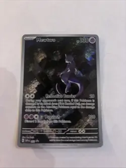 Pokemon TCG - Mewtwo 052 Scarlet & Violet Promo Card Holo Alt Art | NM - Image 1