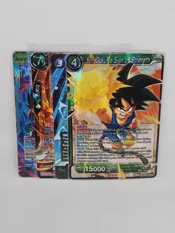 Dragonball Card Lot 1 Four Cards In This Set. - Image 1