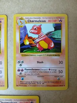 Pokemon TCG Charmeleon 24/102 3x Card Lot - Image 3