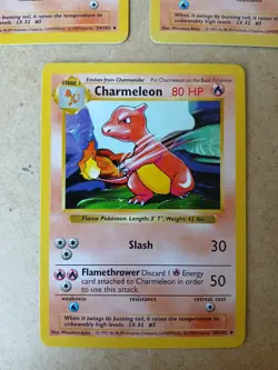 Pokemon TCG Charmeleon 24/102 3x Card Lot - Image 4