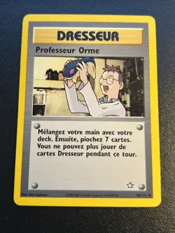 French Professeur Orme Elm 96/111 LP Vintage Neo Genesis Pokemon Card! - Image 1