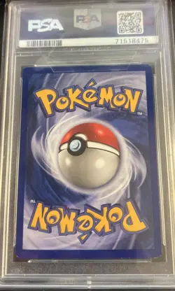 Pokemon 1999 WOTC Fossil Set Dragonite Holo Rare Card 4/62 PSA 8 - Image 2