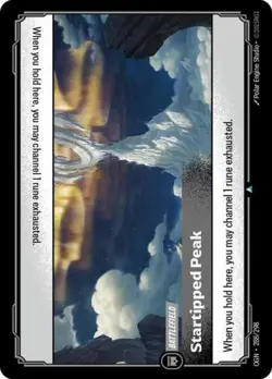 ~ Startipped Peak ~ Foil ~ Riftbound: Origins - Image 1