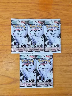 10 Packs Pokemon Card Korean Black Bolt & White Flare Set #1 - Image 3