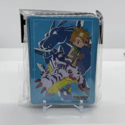 Digimon Card Game Official Sleeves -Matt Ishida & Gabumon 2023 (60-Pack) - Image 1