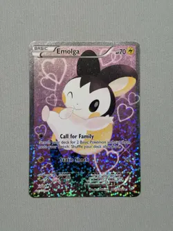 Pokemon Emolga TCG Legendary Treasures Full Art Ultra Rare Card RC23/RC25 - Image 1