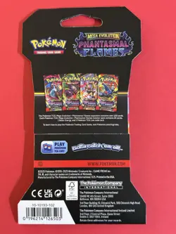 (5) Pokemon Mega Evolution Phantasmal Flames Booster Packs Super Rare Cards - Image 2